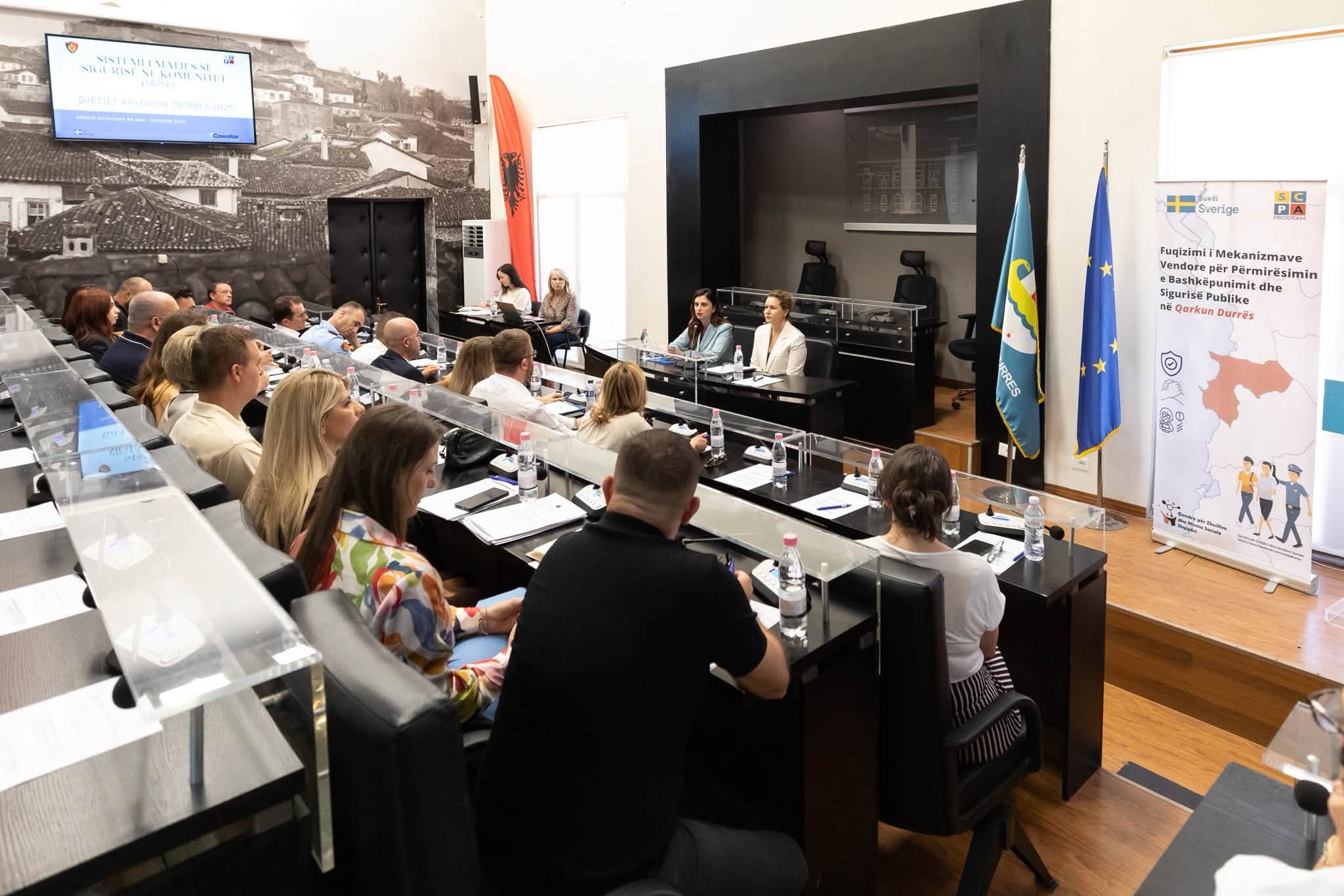 Mblidhet Këshilli Vendor i Sigurisë Publike në Durrës, Sako: Do të ndërtojmë një mjedis më të sigurt për të gjithë