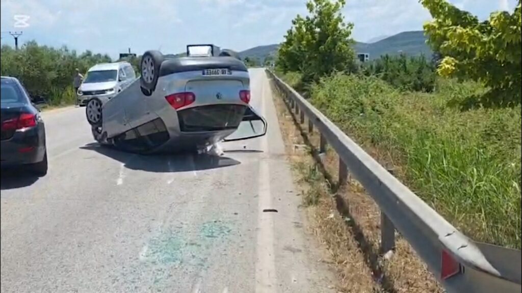 Aksident në aksin Lushnje-Berat, lëndohen 6 persona