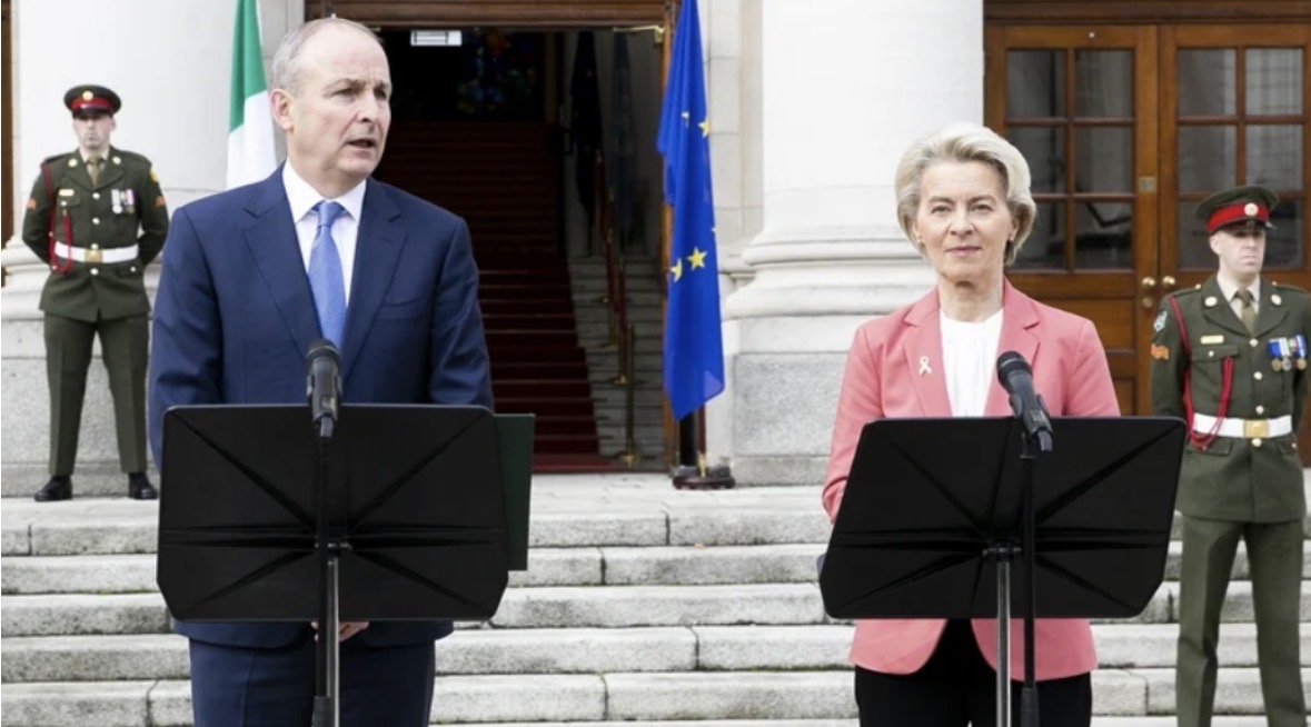 Ursula von der Leyen flet nga Irlanda: Shqipëria dhe Mali i Zi po përparojnë drejt BE-së