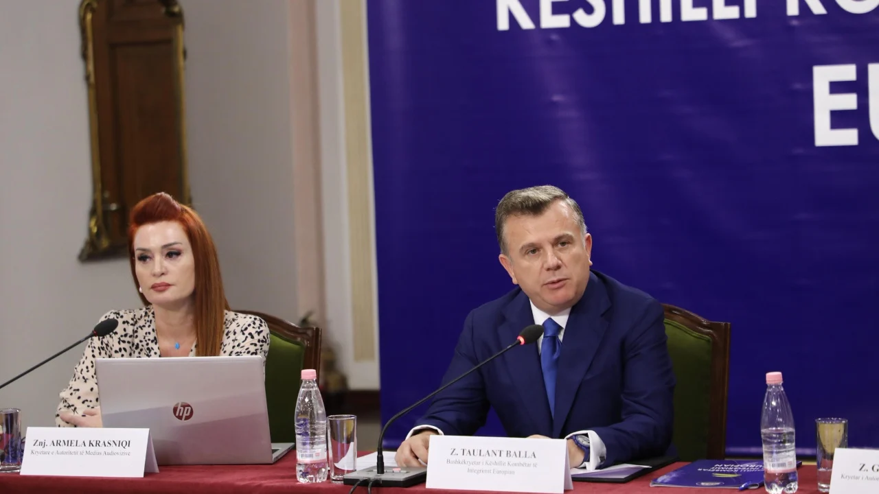 Këshilli Kombëtar i Integrimit Europian, Balla: Task-forcë e përbashkët mes institucioneve përgjegjëse për të luftuar piraterinë digjitale