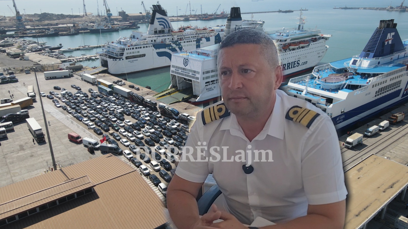 Nga e premtja nisin lundrimet e dyfishta të trageteve në Durrës, kapiteni Allka: Presim dyfishim të fluksit në fundjavë (VIDEO)