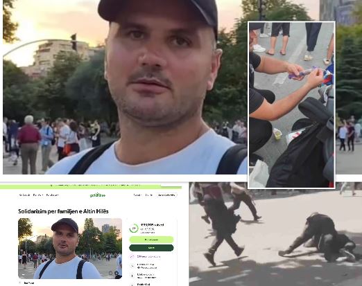 Për 32 ditë protestoi bashkë me djalin e tij të sëmurë, pas arrestimit të Altin Hilës hapet fushatë në GoFundMe! Mblidhen mbi 95 mijë euro