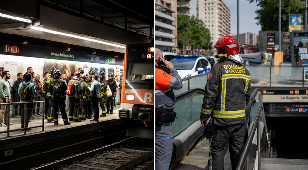 Zjarr në metronë e Barcelonës, 136 të lënduar nga tymi dhe 39 të shtruar në spital