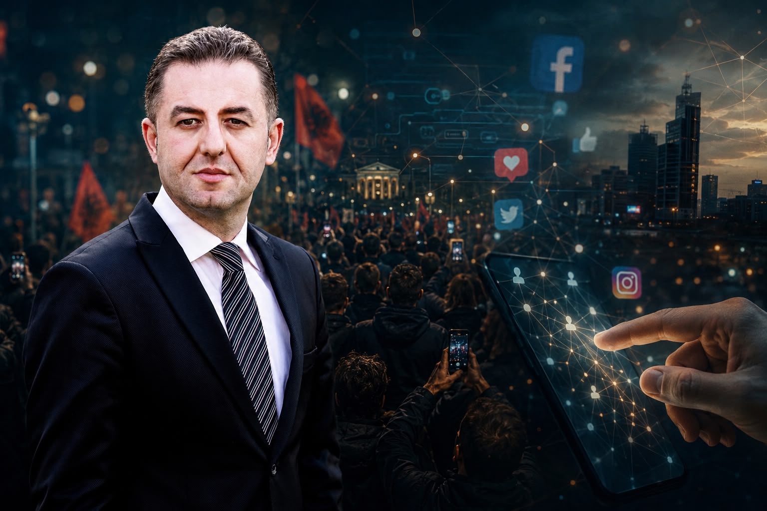 Kur algoritmi bëhet manipulatori më i fuqishëm: rasti i protestave në Tiranë