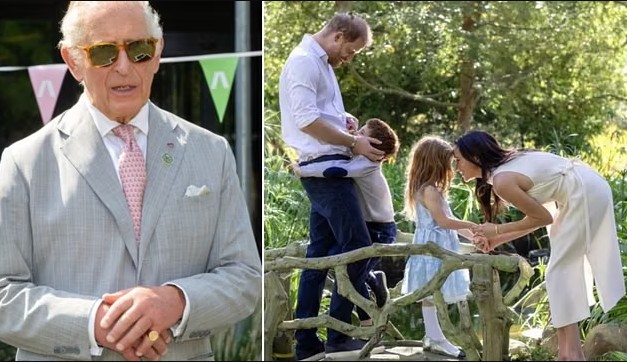 Mbreti Charles dhe Harry lënë pas hatërmbetjet, monarku takohet me të birin, Meghan dhe fëmijët e tyre pas 4 vitesh