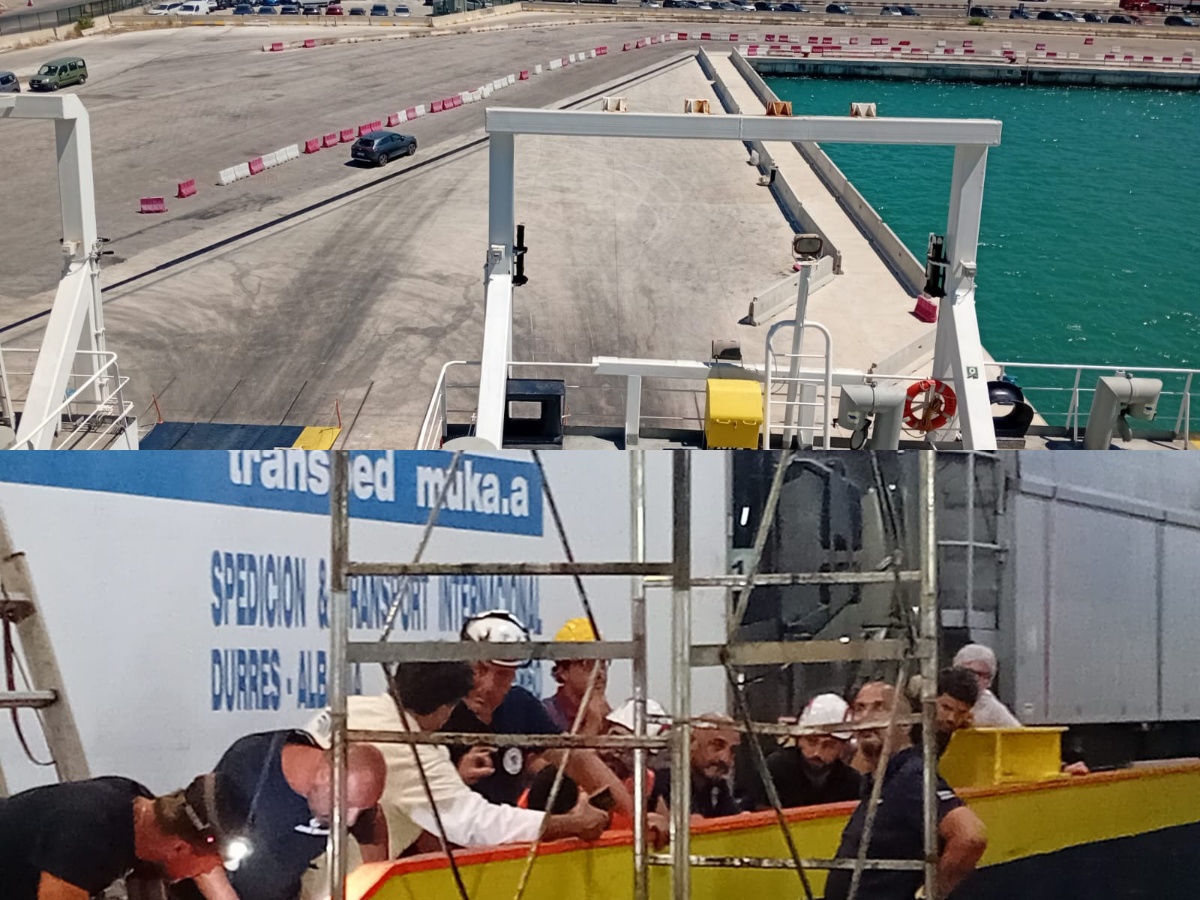 Defekt në tragetin e linjës Durrës-Bari, bllokohen prej 6 orësh rreth 100 pasagjerë e drejtues kamionësh