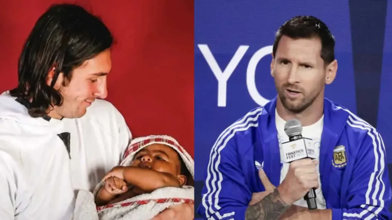 “E lau” kur ishte foshnje, Messi flet për foton ikonike me Yamal: E pabesueshme, jeta të surprizon. Lamine është një nga më të mirët në botë