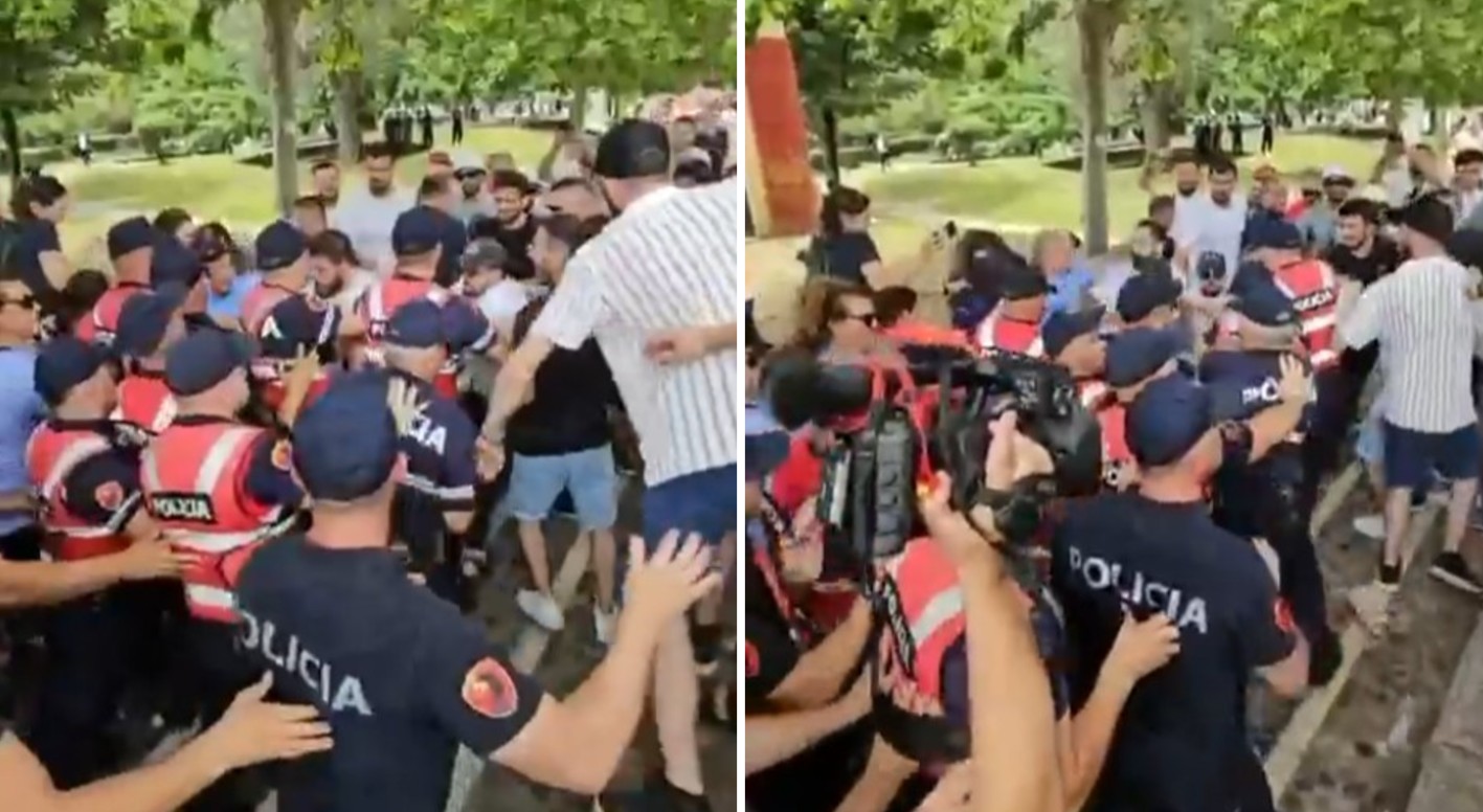 Shoqërimi me forcë i aktivistëve gjatë protestës para parlamentit, eurodeputetja Jutta Paulus: Dhuna nuk është kurrë e pranueshme