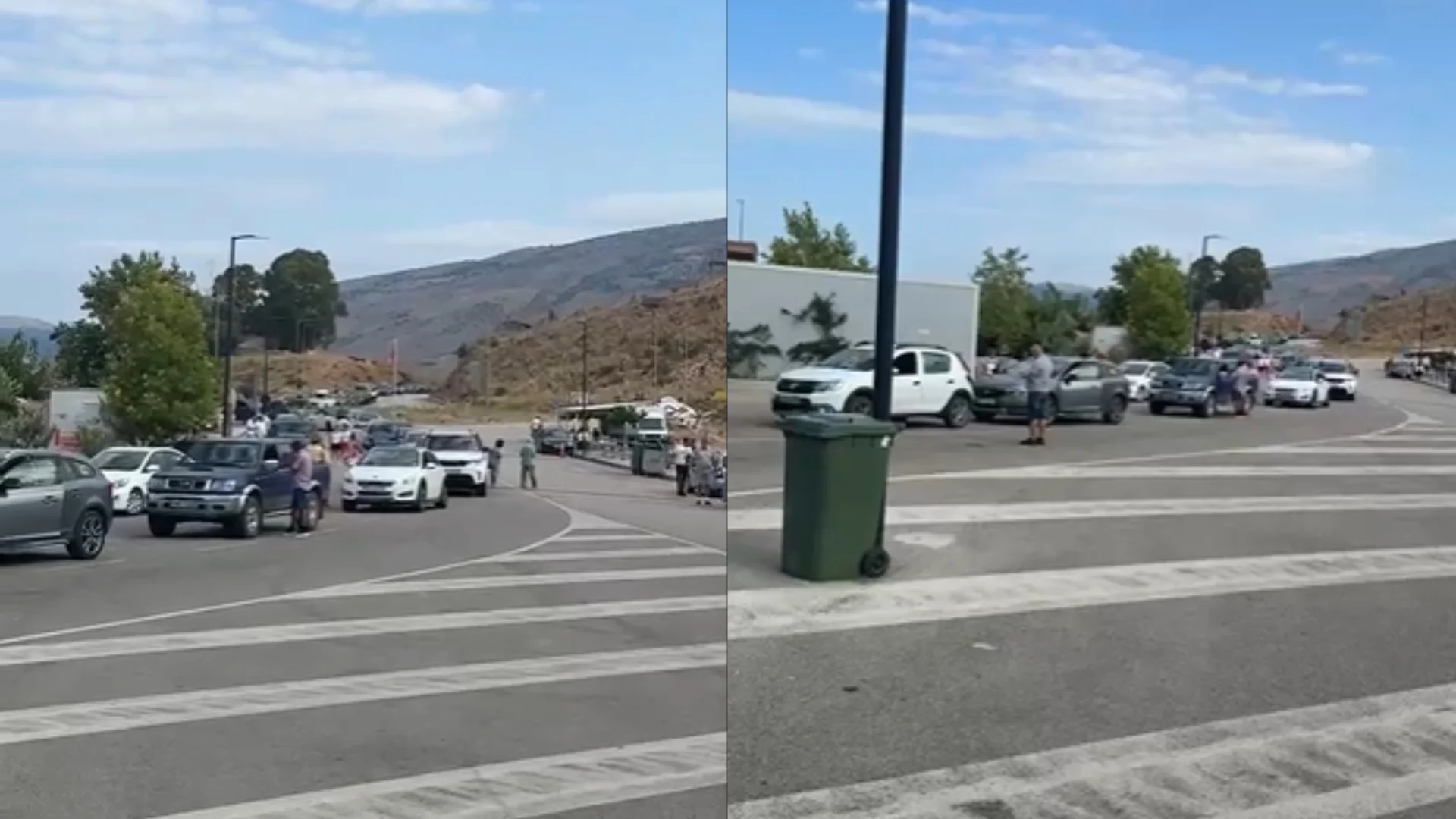 Dogana greke në grevë, radhë automjetesh në pikën kufitare të Qafë Botës. Kakavija funksionon normalisht