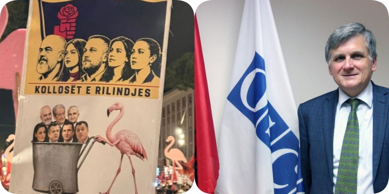 Ambasadori i OSBE-së vlerëson tubimet: Protestat qytetare janë një element normal i demokracisë! Fatkeqësisht, dialogu politikë në Shqipëri nuk është në nivelin e duhur