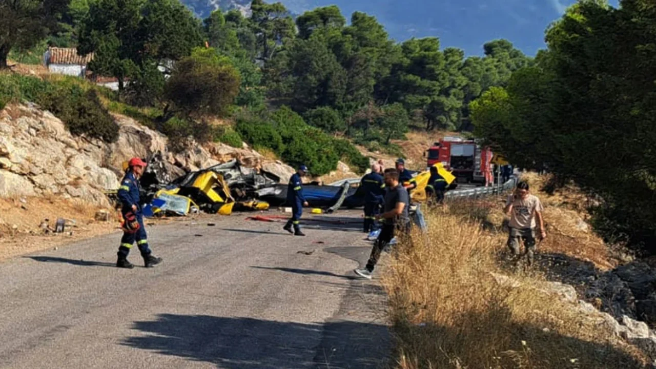 I shkatërruar plotësisht, dalin pamjet nga vendi ku u rrëzua njëri prej helikopterëve zjarrfikës në Greqi