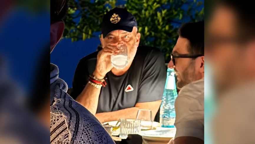 FOTO/ Edi Rama pret Alex Soros në rezidencën qeveritare, publikohen fotot nga darka në Dhërmi