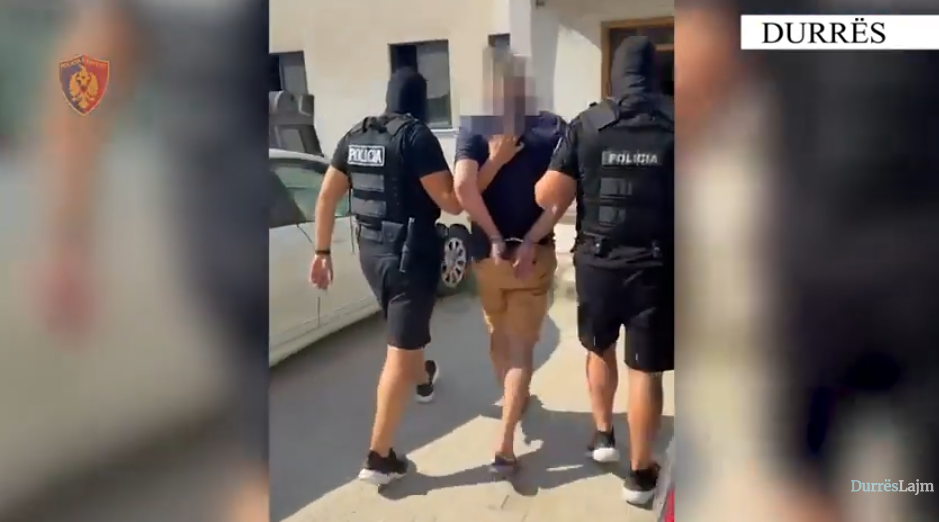 Finalizohet në Durrës operacioni i koduar “Wanted 36”, për kapjen e një 40-vjeçari (VIDEO)