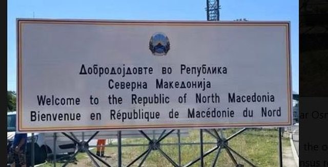 Hiqet gjuha shqipe nga tabela zyrtare në kufi, Osmani: Provokim i qëllimshëm