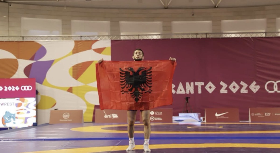 Dudaev triumfon në finale, Shqipëria fiton medaljen e parë të artë në “Taranto 2026”
