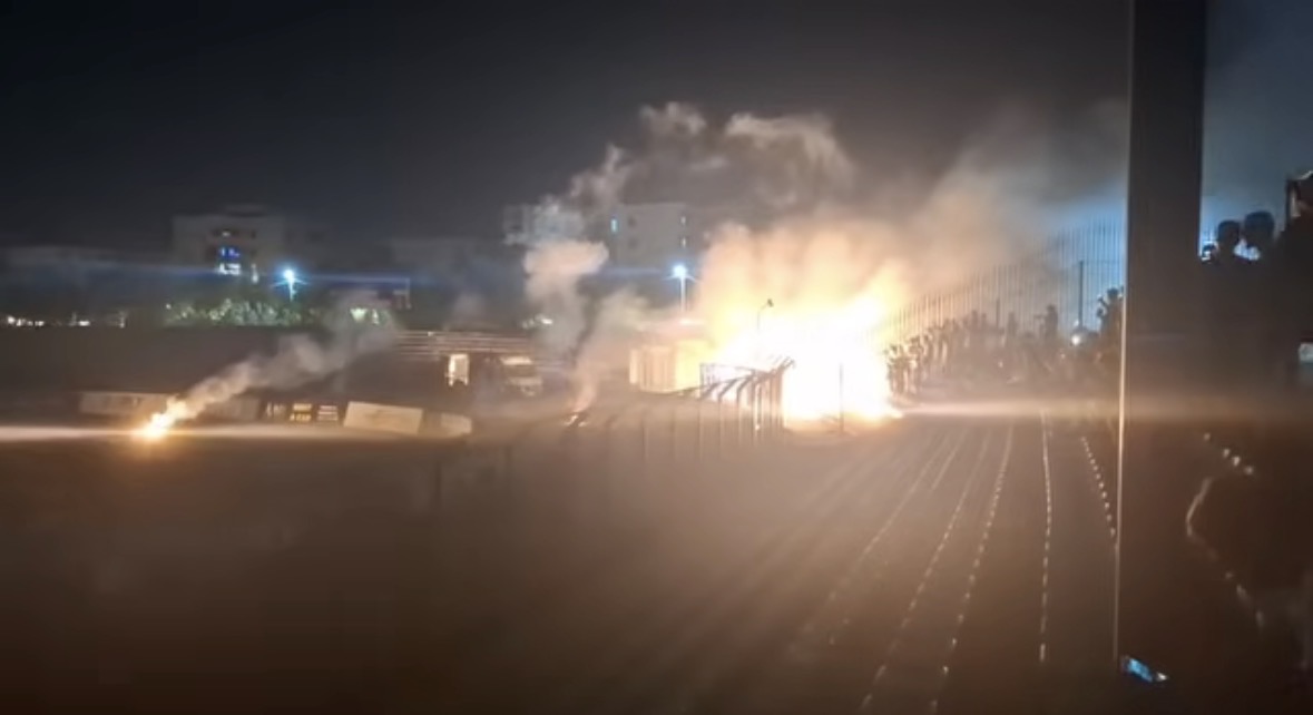 Ndërpritet ndeshja Teuta–Tirana, ikën energjia elektrike në stadiumin “Niko Dovana” (Video)
