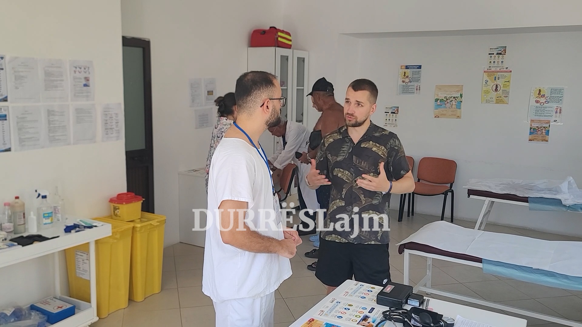 Në 2 muaj, 4,560 pacientë kanë marrë shërbim mjekësor në 5 qendrat shëndetësore verore të Durrësit (VIDEO)