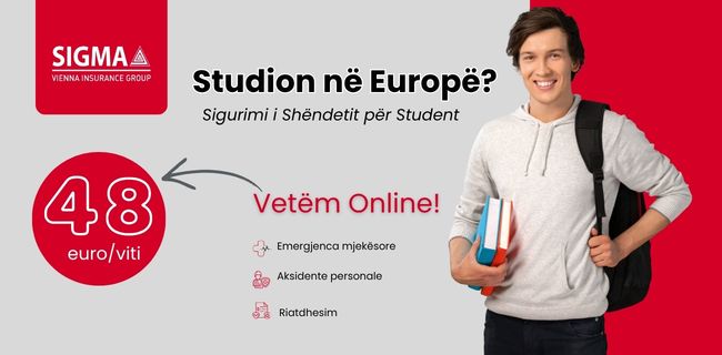 Studion jashtë Shqipërisë? Sigurimi shëndetësor është pjesë e rëndësishme e udhëtimit tënd!