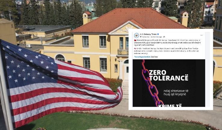 Paralajmërimi i Ambasadës Amerikane: SHBA po anulon vizat për të huajt që kryejnë krime ose kërcënojnë sigurinë kombëtare