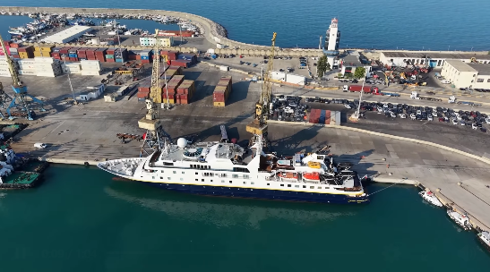 Mbërrin në port anija luksoze e ekspeditave, Sako: Durrësi gjithnjë e më shumë në hartën ndërkombëtare të turizmit! (VIDEO)