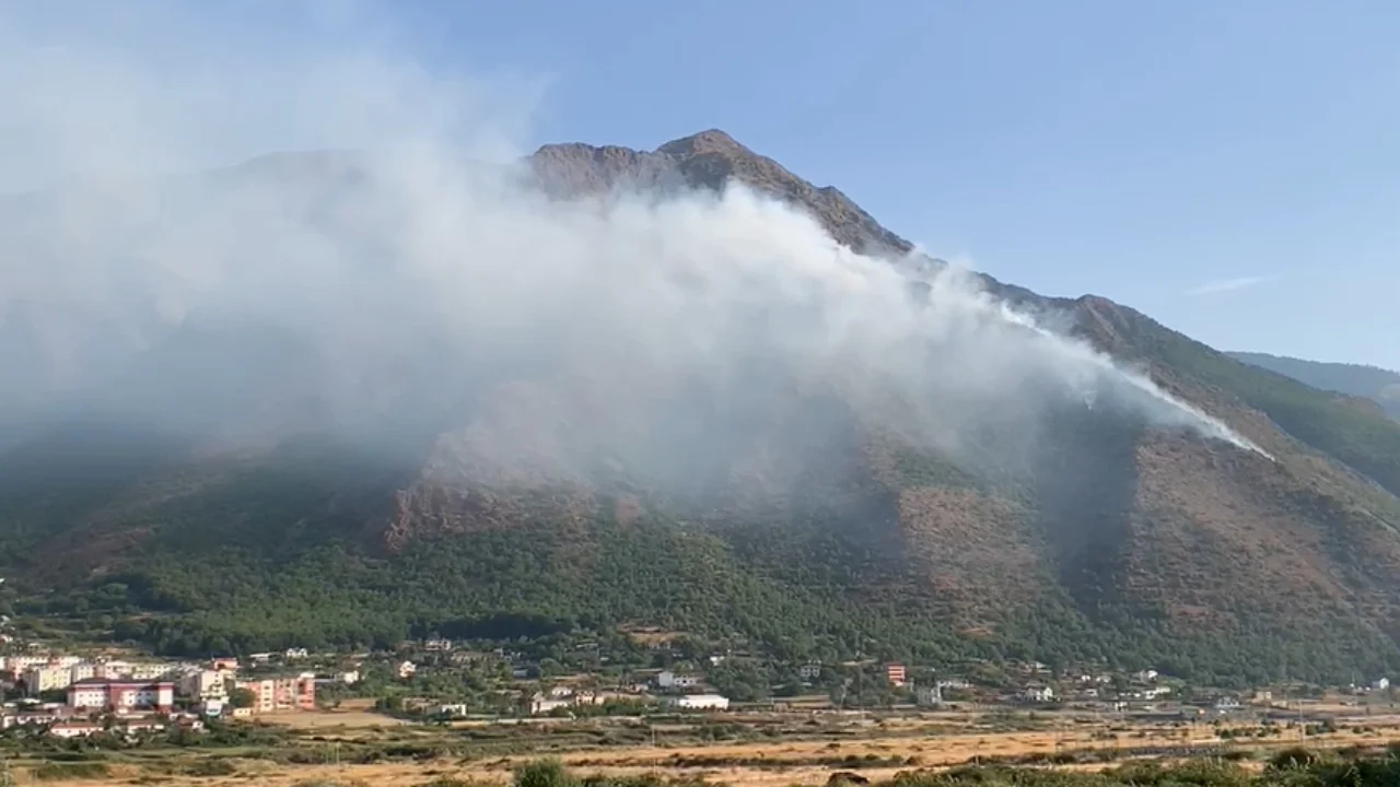 Zjarr pranë banesave në fshatin Vajkal të Bulqizës, kërkohet ndërhyrje e menjëhershme
