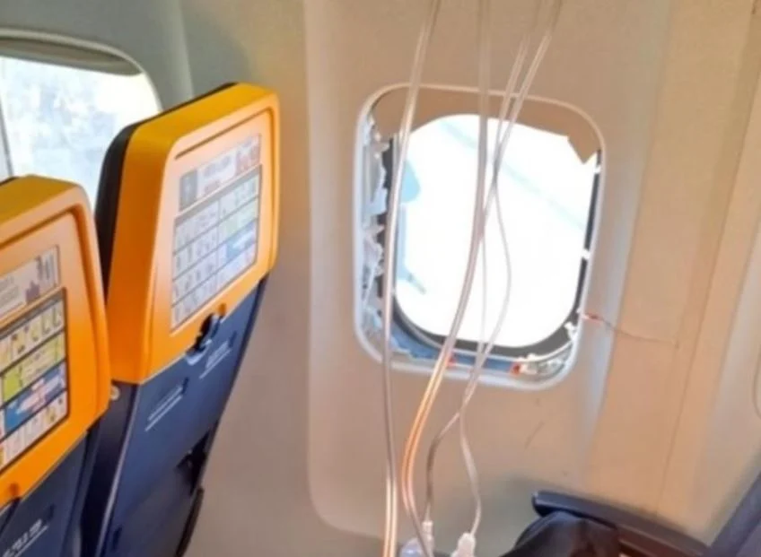 Incidenti i Ryanair në Greqi/ Raporti: Konsumimi i pjesshëm i tehut të motorit shkaktoi thyerjen e dritares