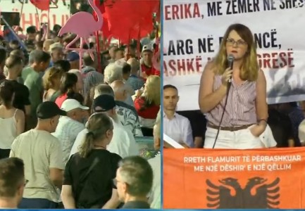 “Kam dalë kundër familjes”/ Emigrantja nga Italia në protestë: Duhet të jemi të gjithë bashkë derisa Edi Rama të lërë vendin!