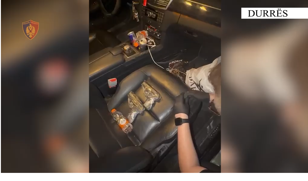 Trafik armësh nga Kosova, Policia e Durrësit arrestohen 2 persona (VIDEO)