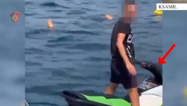  U fut me Jet Ski në zonën e pushuesve në Ksamil, gjobitet me 500 mijë lekë dhe i bllokohet mjeti