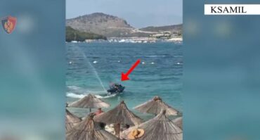 Ksamil, shkeli perimetrin e sigurisë me Jet Ski/ Gjobitet me 500 mijë lekë