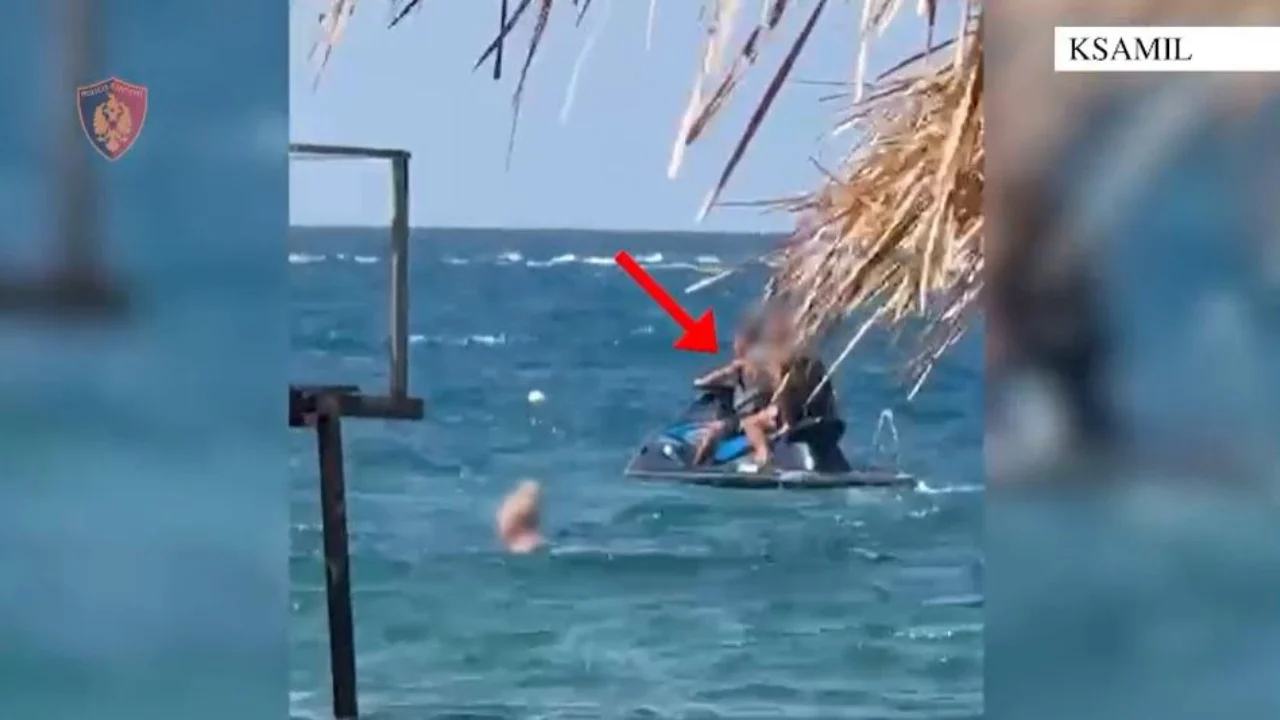 Shkeli perimetrin e sigurisë duke rrezikuar jetën e pushuesve, ndëshkohet me 500 mijë lekë gjobë drejtuesi i Jet Ski në Ksamil