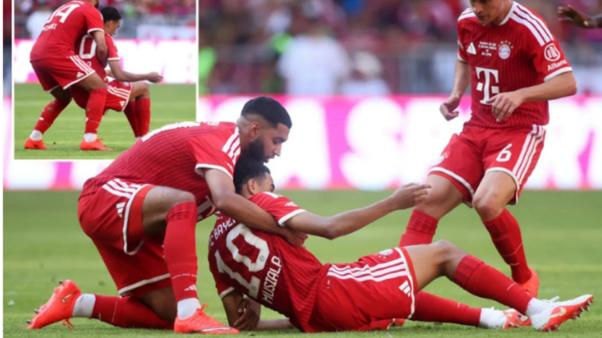 Jamal Musiala tremb tifozët e Bayernit, humbet ndjenjat gjatë miqësores