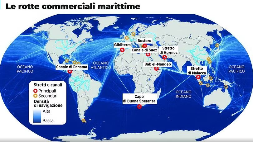 Jo vetëm Ngushtica e Hormuzit, ja pikat strategjike të botës që ndikojnë ekonominë globale