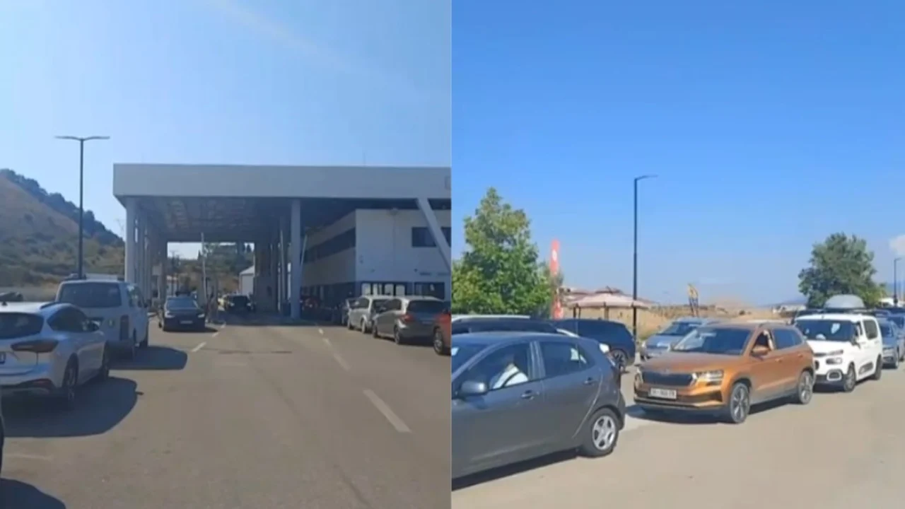 Fluks i madh në Qafë Botë, 500 automjete në pritje për të kaluar kufirin, pala greke punon vetëm me 2 sportele
