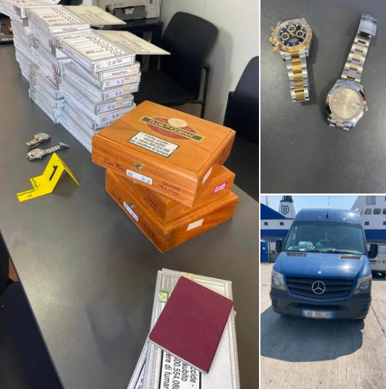 2 ora Rolex dhe 351 puro sekuestrohen në doganën e portit të Durrësit