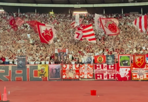UEFA dënon Crvena Zvezdën për thirrjet antishqiptare nga tifozët