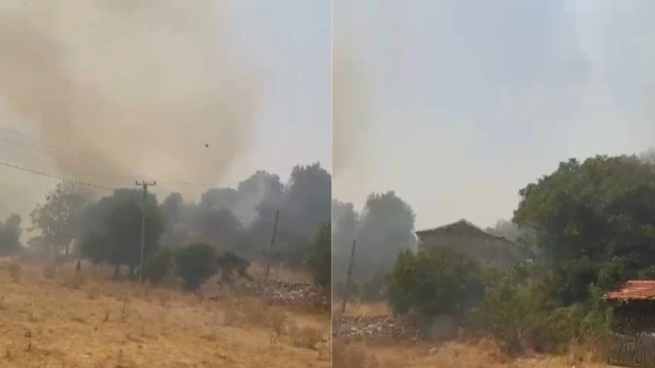 Zjarr në Vranisht të Himarës, flakët përhapen në zonë, zjarrfikësit në terren