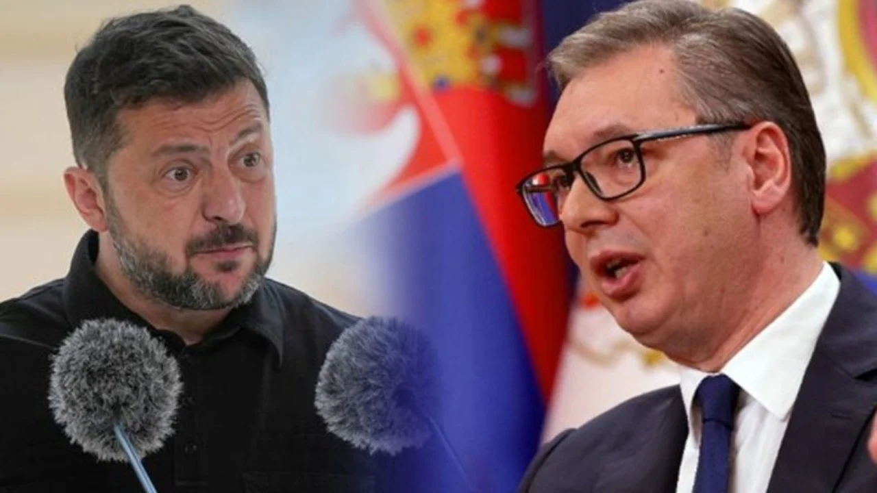“Qëllimi i Kievit, të nxjerrë serbët nga kampi i Rusisë”, Zelensky takohet me Vuçiç në Serbi, aleatin e Putinit