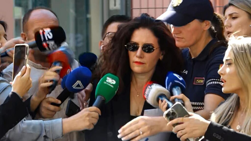 Konfirmohet masa për Vlora Hysenin, nuk jep asnjë koment pas daljes nga SPAK