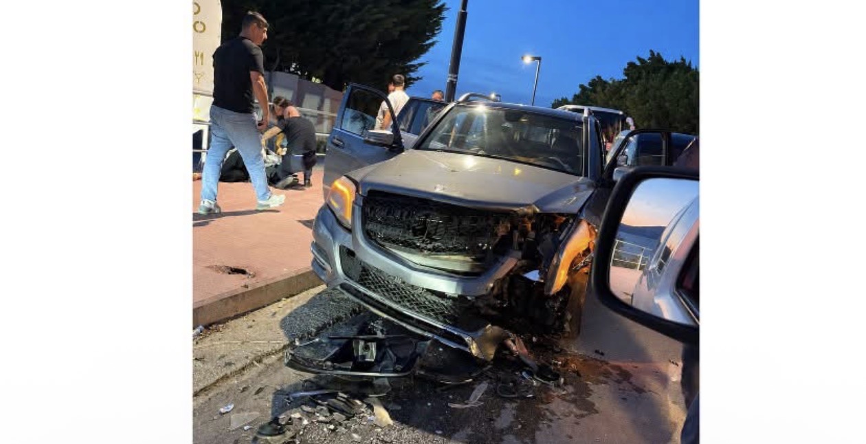 Aksident me dy të plagosur në aksin Vlorë-Orikum, përplasen dy automjete në Jonufër
