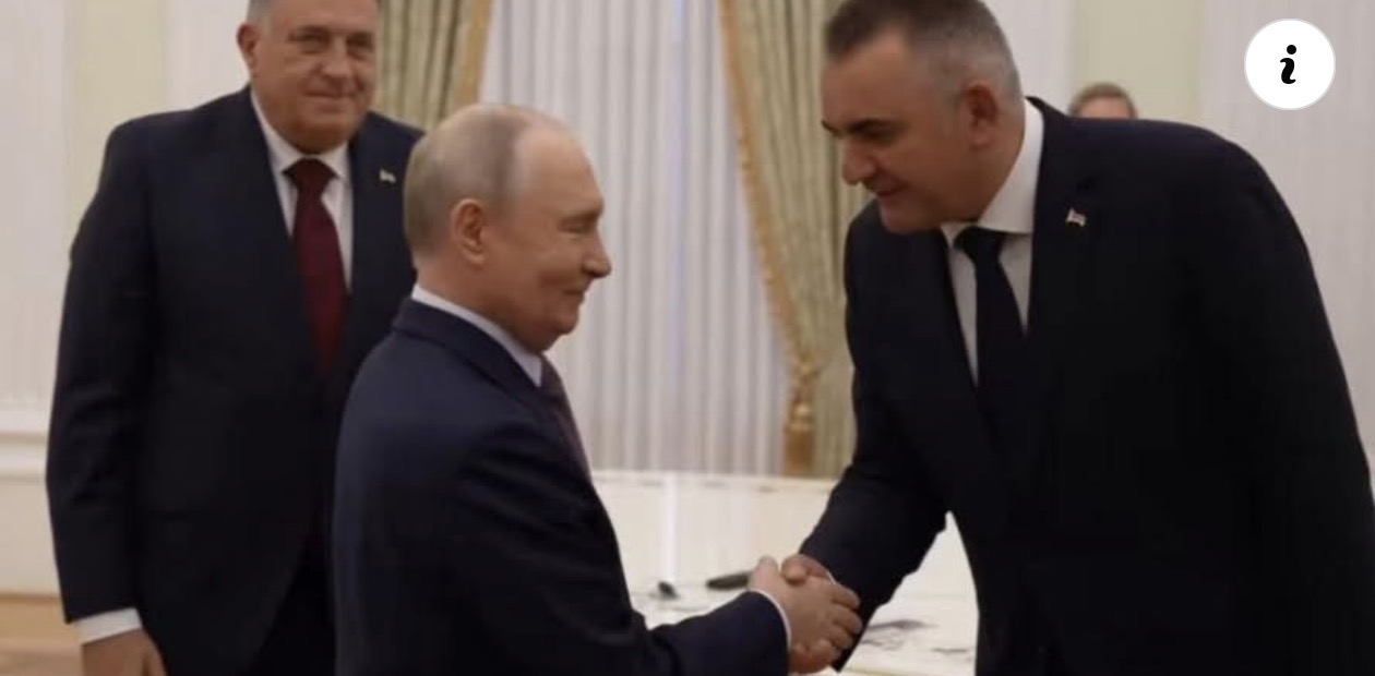 Dodik takon Putinin në Moskë pesë ditë para zgjedhjeve në Bosnje