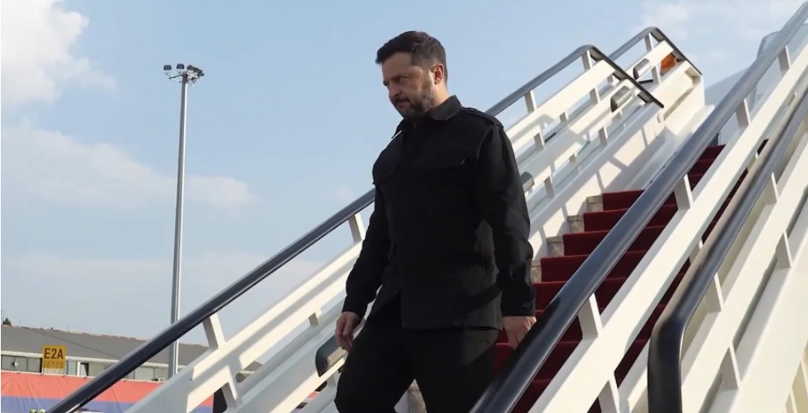 Dron pranë avionit të Zelenskyt, kryeministri norvegjez: Pothuajse u godit