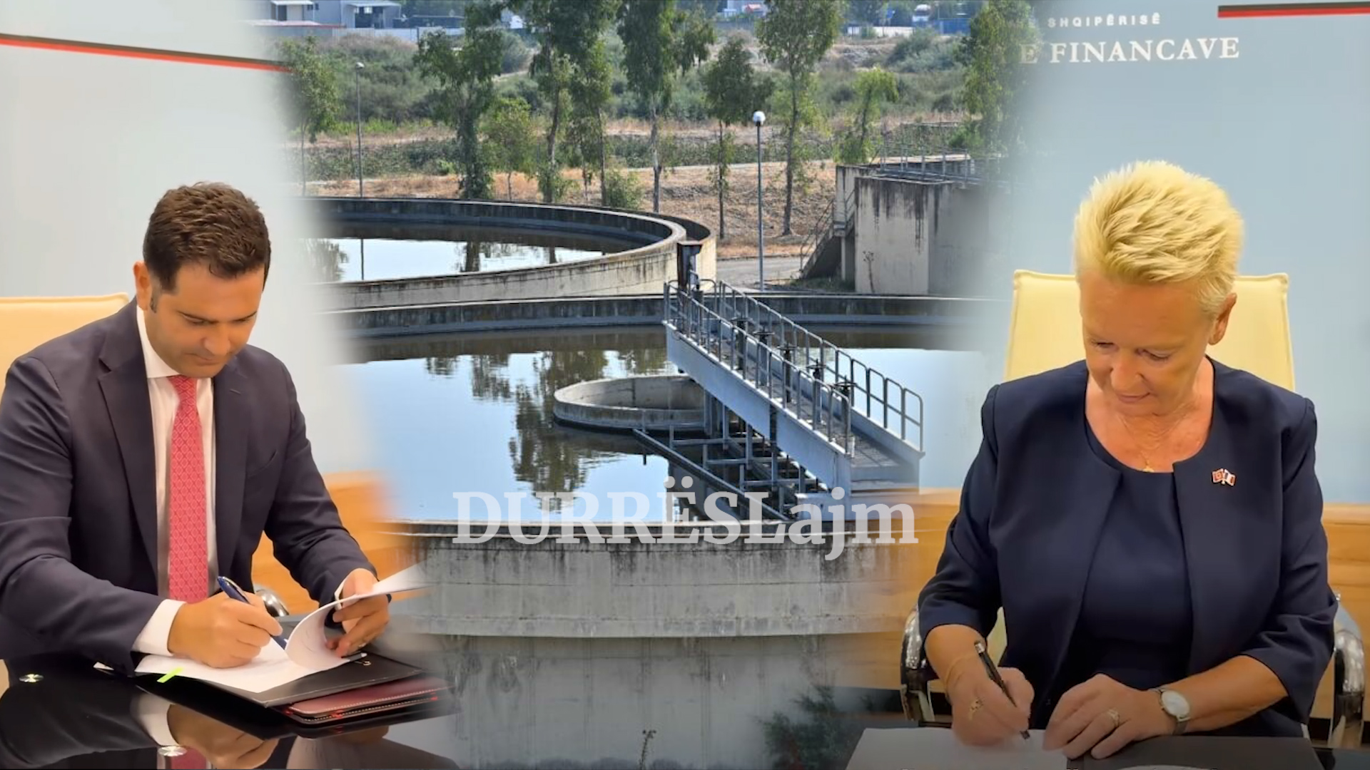 Investim rreth 118 milionë euro për rrjetin e kanalizimeve në Durrës (VIDEO)