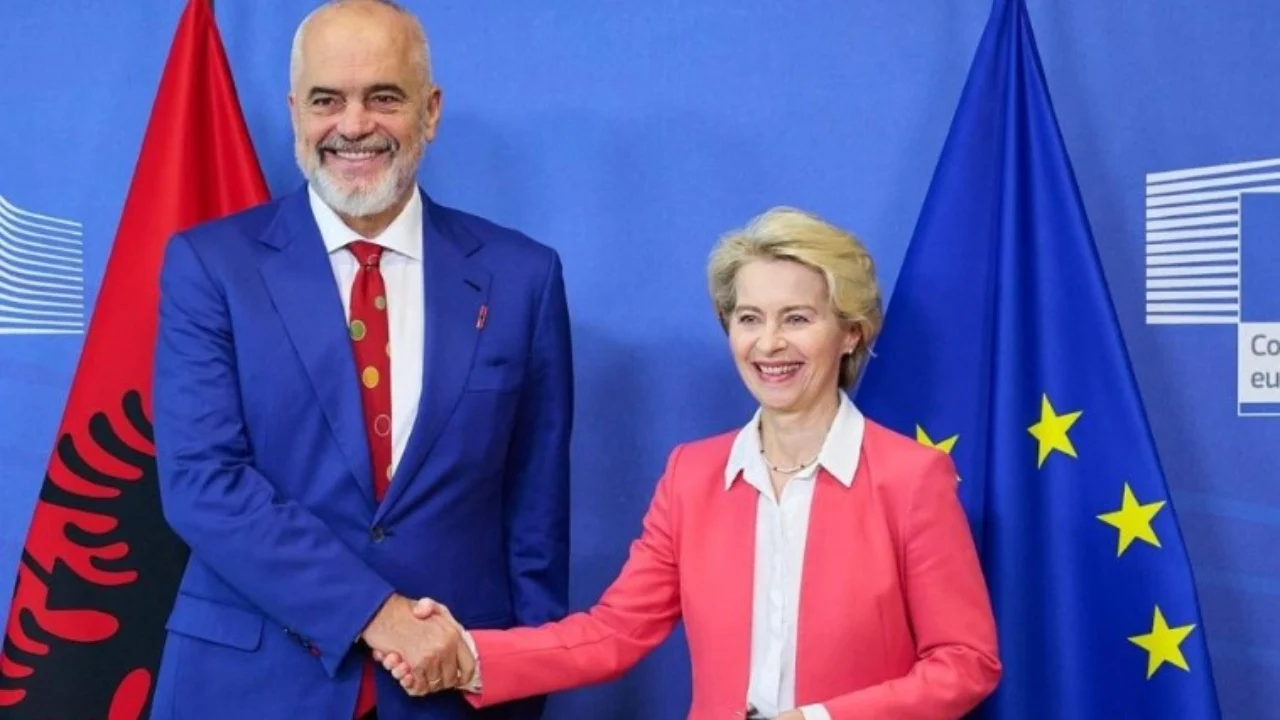 Ursula von der Leyen mbërrin sot në Tiranë, konferencë me Kryeministrin Rama. Zbardhet agjenda