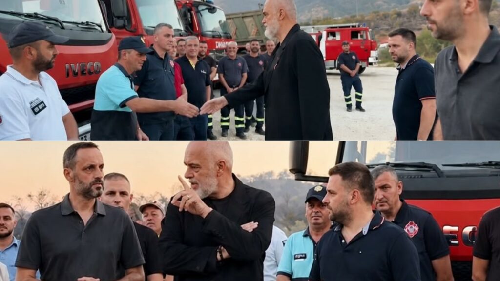 Rama takon banorët pas flakëve në Himarë: Çfarë s’na vret na bën më të fortë (VIDEO)