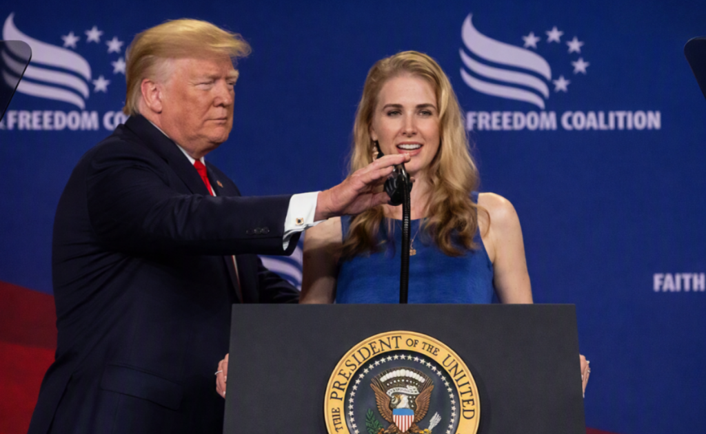 Pse Natalie Harp është gjithmonë pranë Trump? Rriten pyetjet dhe polemikat