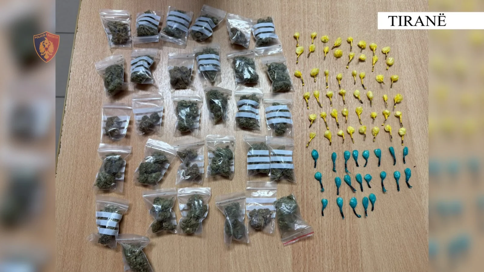 Më drogë në makinë, arrestohet 27-vjeçari në Tiranë, dështon t’i ikë policisë me vrap
