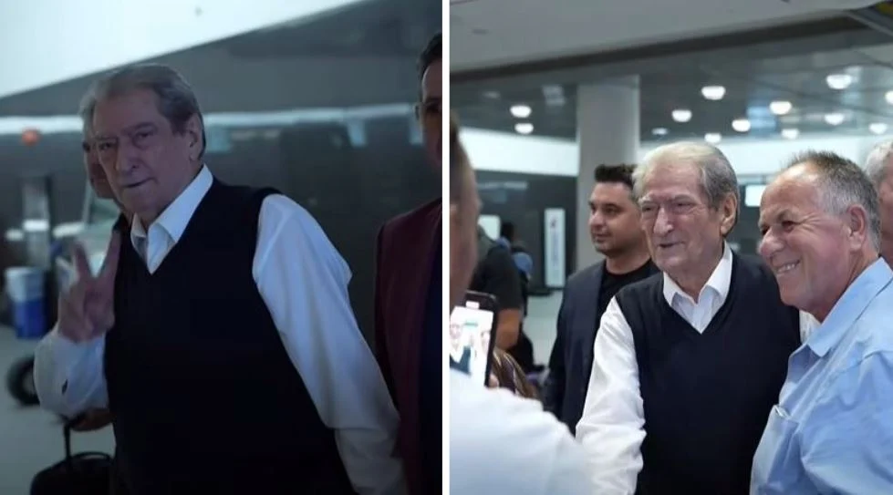 Berisha mbërrin në SHBA, kreu i PD publikon pamjet nga pritja në aeroport