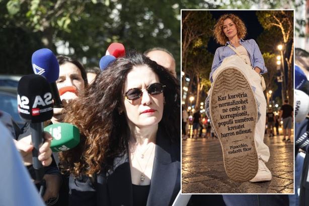 Skandali me Vlora Hysenin, aktorja Egla Ceno: Kur k**vëria normalizohet në emër të korrupsionit, populli numëron krevatet dhe harron milionat