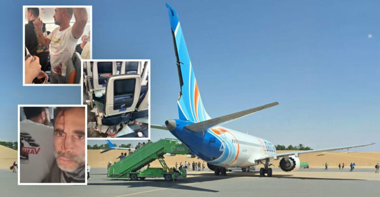 Triller në fluturimin Dubai-Tel Aviv! Sulm me thikë në kabinën e pilotit, pasagjerët neutralizojnë agresorin. Avioni ulet në Arabinë Saudite